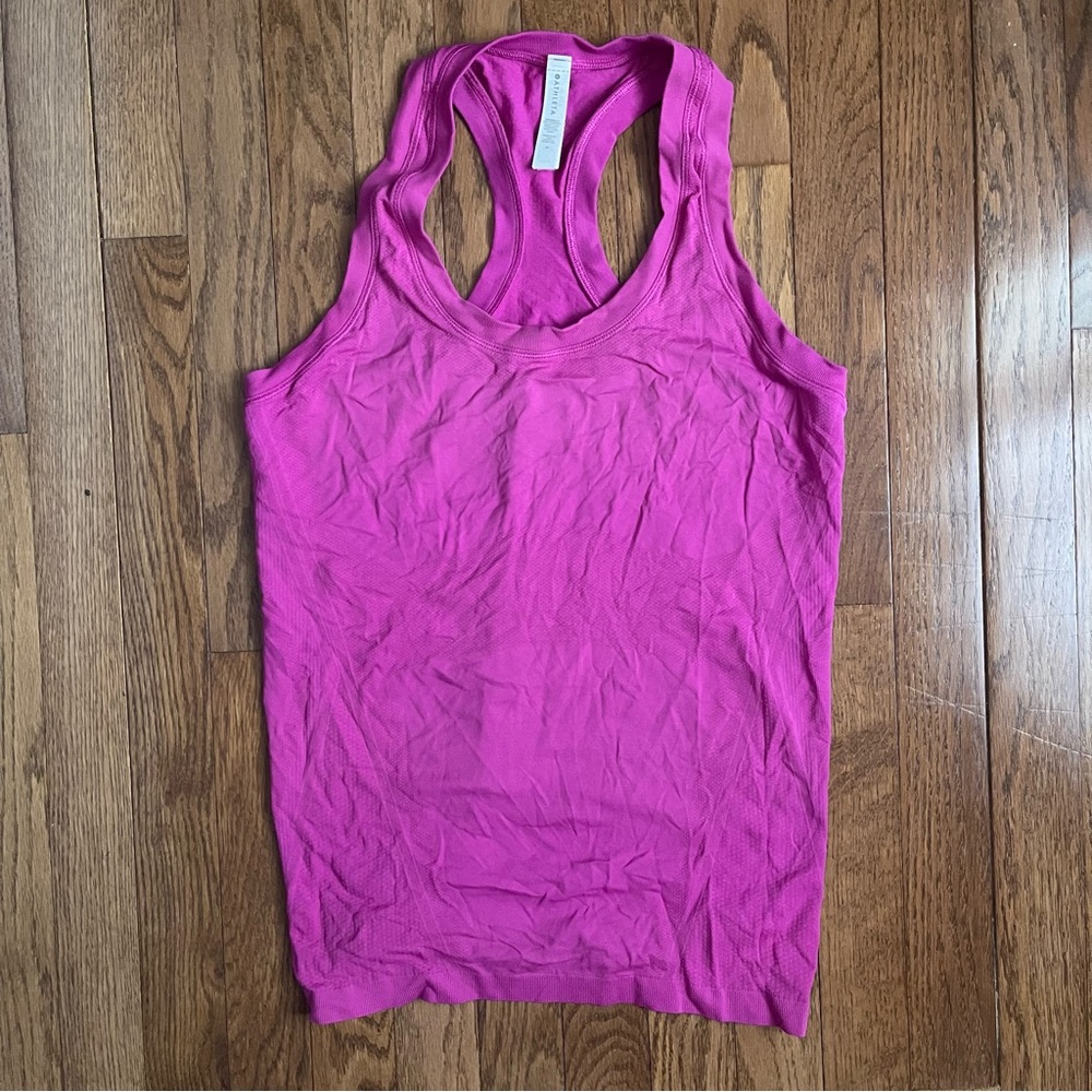 Athleta hot pink/berry Momentum tank